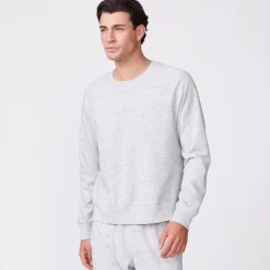 MONROW Raglan Sweatshirt HEATHERGREY Sale